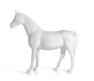 VIG Furniture Modrest White Full Size Horse Sculpture VGTHSV-001-WHT