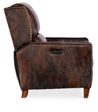 Livingston Power Recliner w/Power Headrest Brown RC811-PH-088 Hooker Furniture