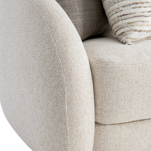 Bernhardt Bernhardt Austen Fabric Sofa — Sculpted Shelter-Arm, Made-To-Order Upholstery, 3 Deep Cushions, Luxe Appeal P2376A