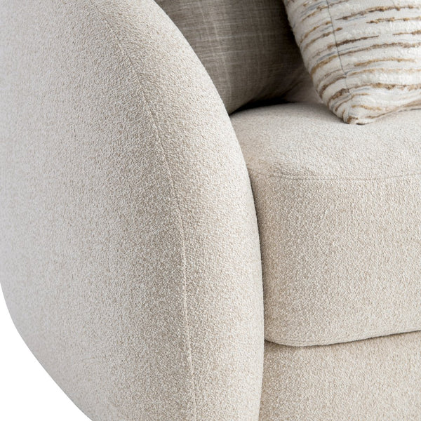 Bernhardt Bernhardt Austen Fabric Sofa — Sculpted Shelter-Arm, Made-To-Order Upholstery, 3 Deep Cushions, Luxe Appeal P2376A