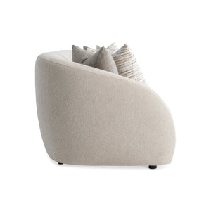 Bernhardt Bernhardt Austen Fabric Sofa — Sculpted Shelter-Arm, Made-To-Order Upholstery, 3 Deep Cushions, Luxe Appeal P2376A