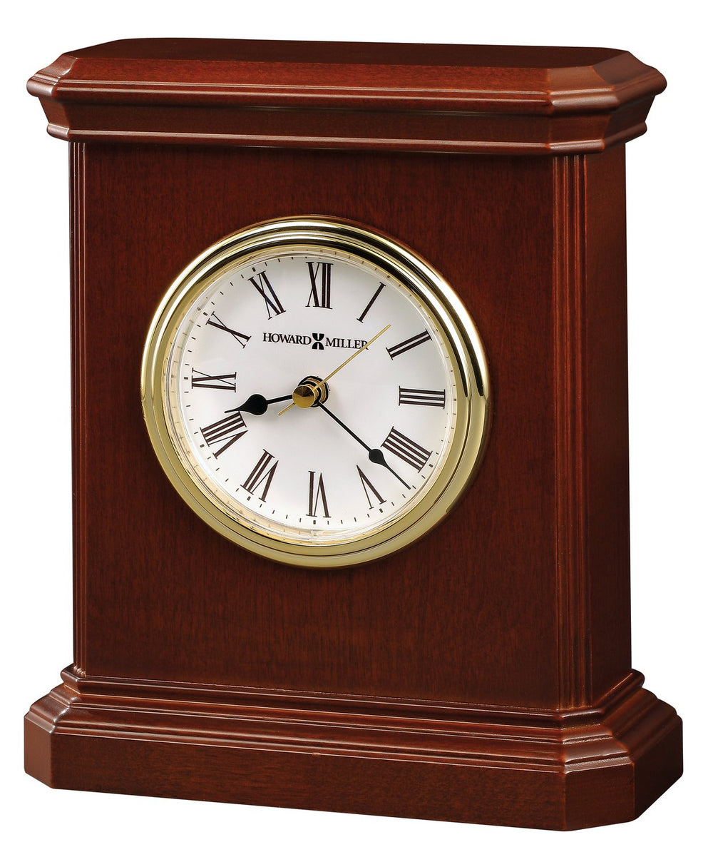 Hekman Furniture 645530 Windsor Carriage Clock - Timeless Wooden Table Clock With Classic Style & Quartz Movement Windsor Cherry Windsor Carriage Tabletop Clock 645530