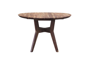 Porter Designs Porter Urban Solid Sheesham Wood Dining Table - Chic Modern Design With Elegant Clean Lines Brown Wood 07-117-01-1125