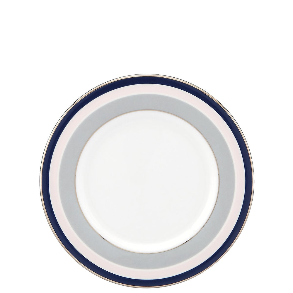 Lenox Kate Spade Mercer Drive Saucer White, WHITE BONE CHINA 836043