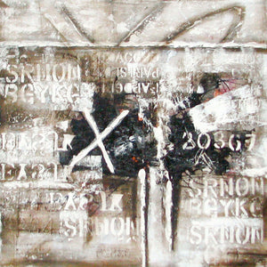 Surya Wall Decor Hpo-5006: Stunning 32” X 32” Framed Art For Elegant Home Interiors, Usa-made Main, Gray Canvas Hpo5052-3232