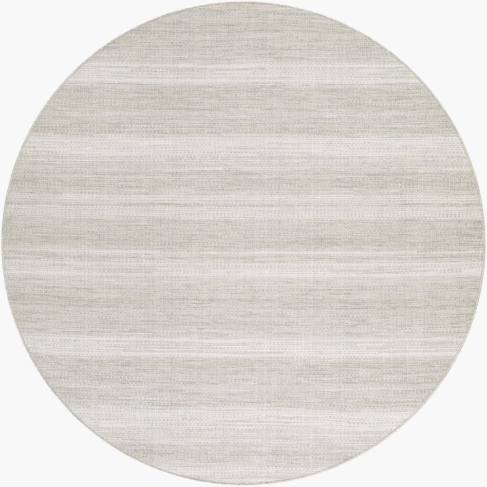 Livabliss Hampton Geometric Flatweave Polypropylene Area Rug Turkish Woven Indoor Outdoor Square HPT2302-77RD