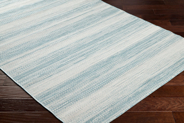 Livabliss Hampton Flatweave Polypropylene Area Rug Geometric Modern Indoor Outdoor Durable Ivory, Medium G 7'8" x 7'8" Square HPT2303-77SQ
