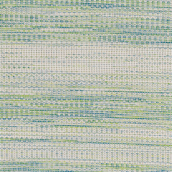 Livabliss Hampton Flatweave Polypropylene Area Rug Machine Woven Geometric Indoor Outdoor Ivory, Emerald 7'8" x 7'8" Square HPT2304-77SQ