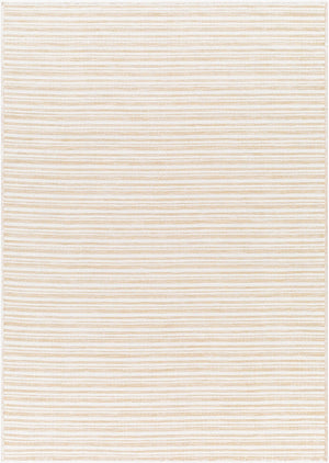 Livabliss Hampton Outdoor Flatweave Polypropylene Area Rug for Patio and High Traffic Spaces Ivory, Brown 8'11" x 12' HPT2309-81112