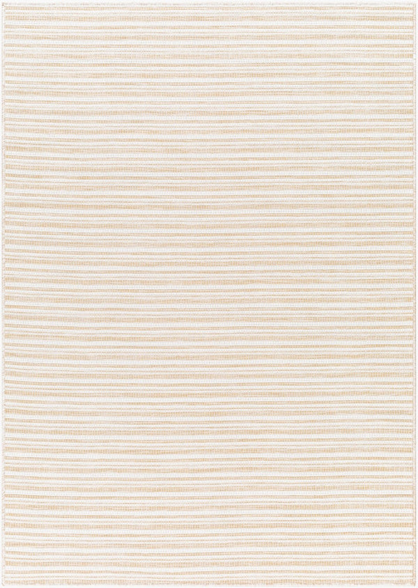 Livabliss Hampton Outdoor Flatweave Polypropylene Area Rug for Patio and High Traffic Spaces Ivory, Brown 8'11" x 12' HPT2309-81112