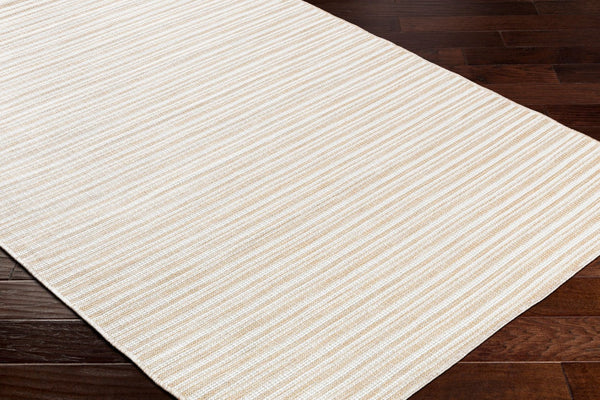 Livabliss Hampton Outdoor Flatweave Polypropylene Area Rug for Patio and High Traffic Spaces Ivory, Brown 8'11" x 12' HPT2309-81112