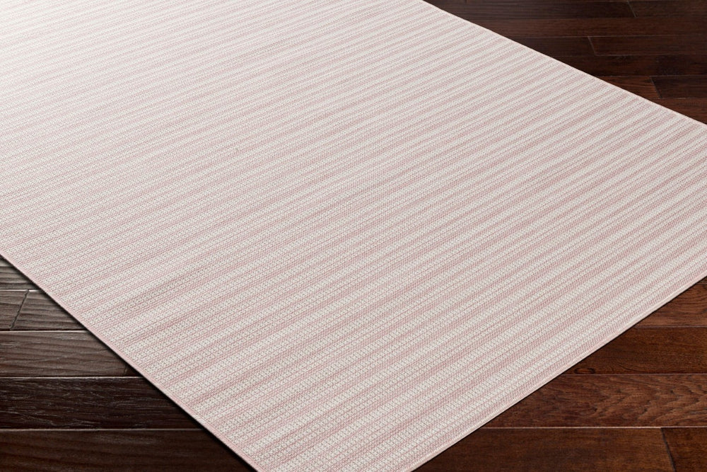 Livabliss Hampton Flatweave Polypropylene Area Rug Turkish Woven Indoor Outdoor Floor Accent Ivory, Plum 7'8" x 7'8" Round HPT2312-77RD