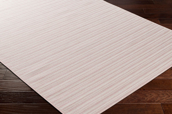 Livabliss Hampton Flatweave Polypropylene Area Rug Turkish Woven Indoor Outdoor Floor Accent Ivory, Plum 7'8" x 7'8" Square HPT2312-77SQ