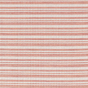 Livabliss Hampton Flatweave Polypropylene Area Rug Machine Woven for Indoor Outdoor Living Spaces Ivory, Red 7'8" x 7'8" HPT2315-77RD