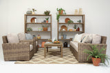 Havana Sofa in Canvas Flax w/ Self Welt SW1701-23-FLAX-STKIT Sunset West