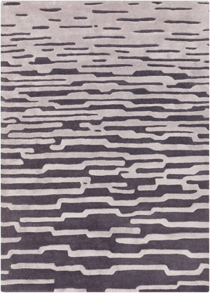 Surya Harlequin Hand Tufted Wool Accent Rug High Pile Texture for Modern Entryways HQL8019-23
