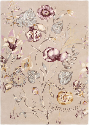 Surya Harlequin Hql-8002 Modern 9' X 12' Hand-tufted High Pile Rug In Nz Wool - Stylish & Durable Decor Burgundy Wool,Viscose Hql8041-23