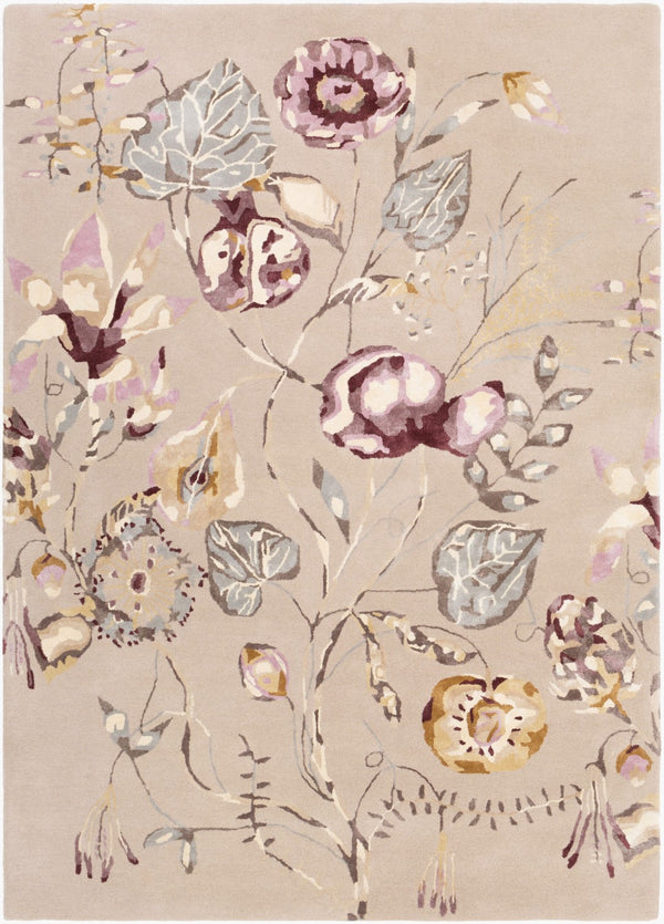 Surya Harlequin Hql-8002 Modern 9' X 12' Hand-tufted High Pile Rug In Nz Wool - Stylish & Durable Decor Burgundy Wool,Viscose Hql8041-23