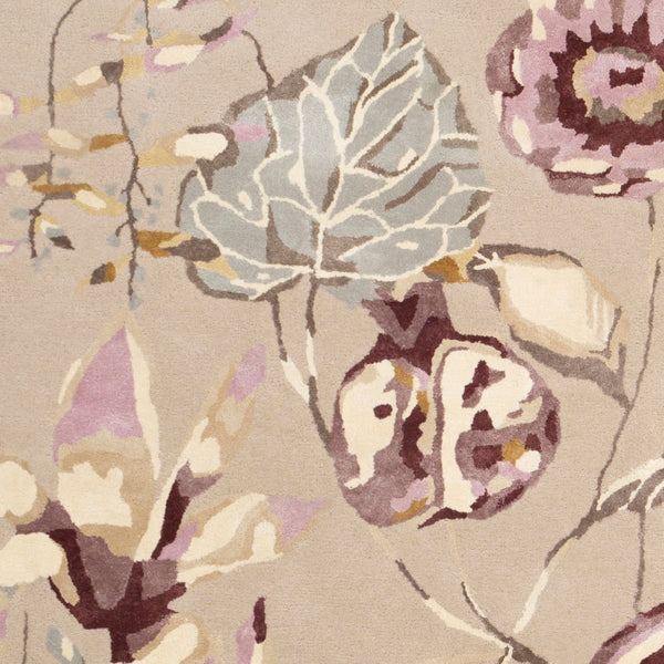 Surya Harlequin Hql-8002 Modern 9' X 12' Hand-tufted High Pile Rug In Nz Wool - Stylish & Durable Decor Burgundy Wool,Viscose Hql8041-23