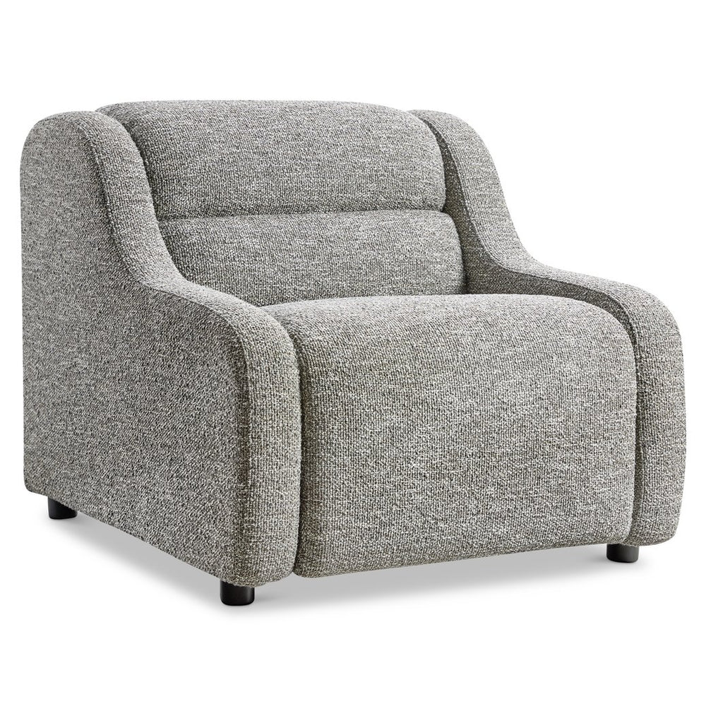 Bernhardt Bernhardt Gio Power Recliner Channeled Fabric Chair with Wall Away Motion Control B162RO
