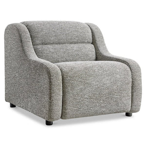 Bernhardt Bernhardt Gio Power Recliner Channeled Fabric Chair with Wall Away Motion Control B162RO