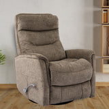 Parker House Parker Living Gemini - Heather Swivel Glider Recliner Heather 94% Polyester, 6% Nylon (W) MGEM#812GS-HEA