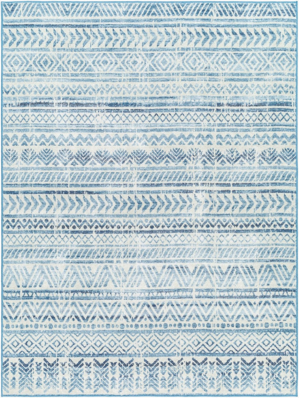 Livabliss Hera Global Bohemian Polyester Area Rug Medium Pile for Living Room or Dining Space HRH2305-810119