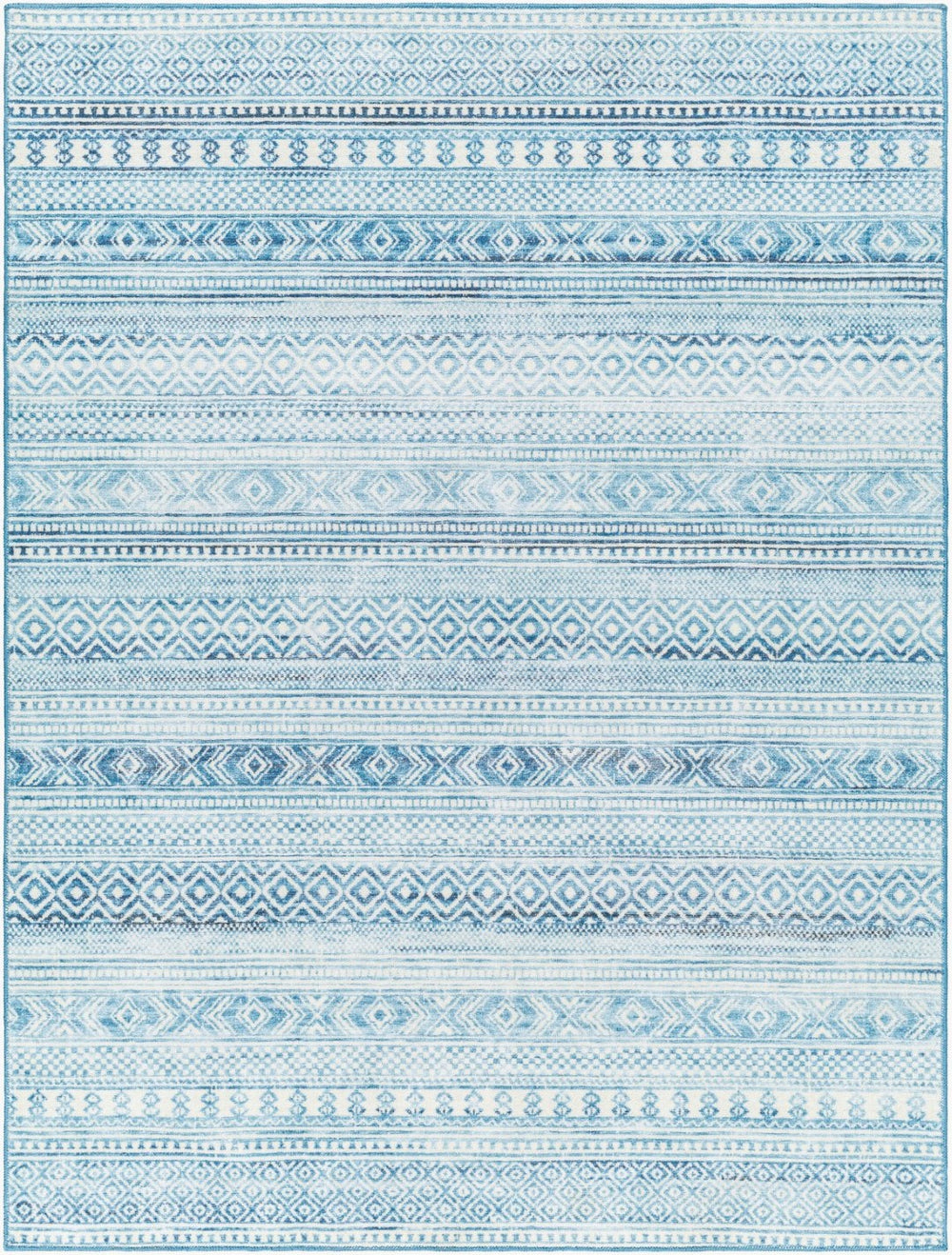 Livabliss Hera Bohemian Geometric Polyester Area Rug Medium Pile Living Room Dining Accent HRH2306-810119