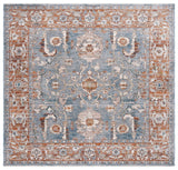 Safavieh Heirloom 720 HRL720 Power Loomed Traditional Rug Grey / Blue Rust HRL720F-24