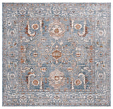 Safavieh Heirloom 722 HRL722 Power Loomed Traditional Rug Blue / Grey HRL722M-24