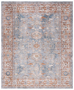 Safavieh Heirloom 728 HRL728 Power Loomed Traditional Rug Grey / Blue Rust HRL728F-24