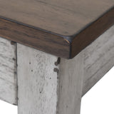 English Elm Steve Silver - Bear - Creek Cocktail Table - White