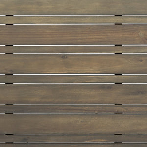 English Elm Christopher Knight Home® - Outdoor 4-Piece Acacia Wood Chat Set With Wicker Accents & Cushions – Perfect For Stylish Gatherings 68942.00DGRY-2_70141.00DGRY