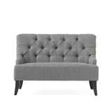 Christopher Knight Home® - Noble House - Nicole Contemporary Tufted Fabric Settee