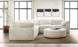 Barefoot 5-Seat Sectional White SS410-5PC-410 Hooker Furniture