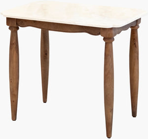 Surya Harro Handcrafted Wood End Table for Living Room Sofa Traditional Transitional Style HRRO001-242820