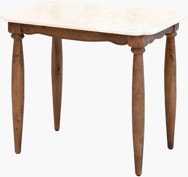 Surya Harro Handcrafted Wood End Table for Living Room Sofa Traditional Transitional Style HRRO001-242820