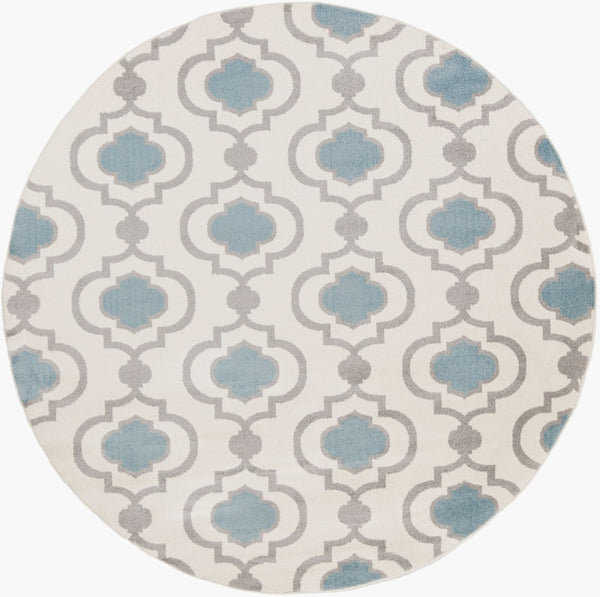 Livabliss Horizon Square Area Rug Machine Woven Polypropylene Medium Pile Living Room Accent HRZ1021-710RD