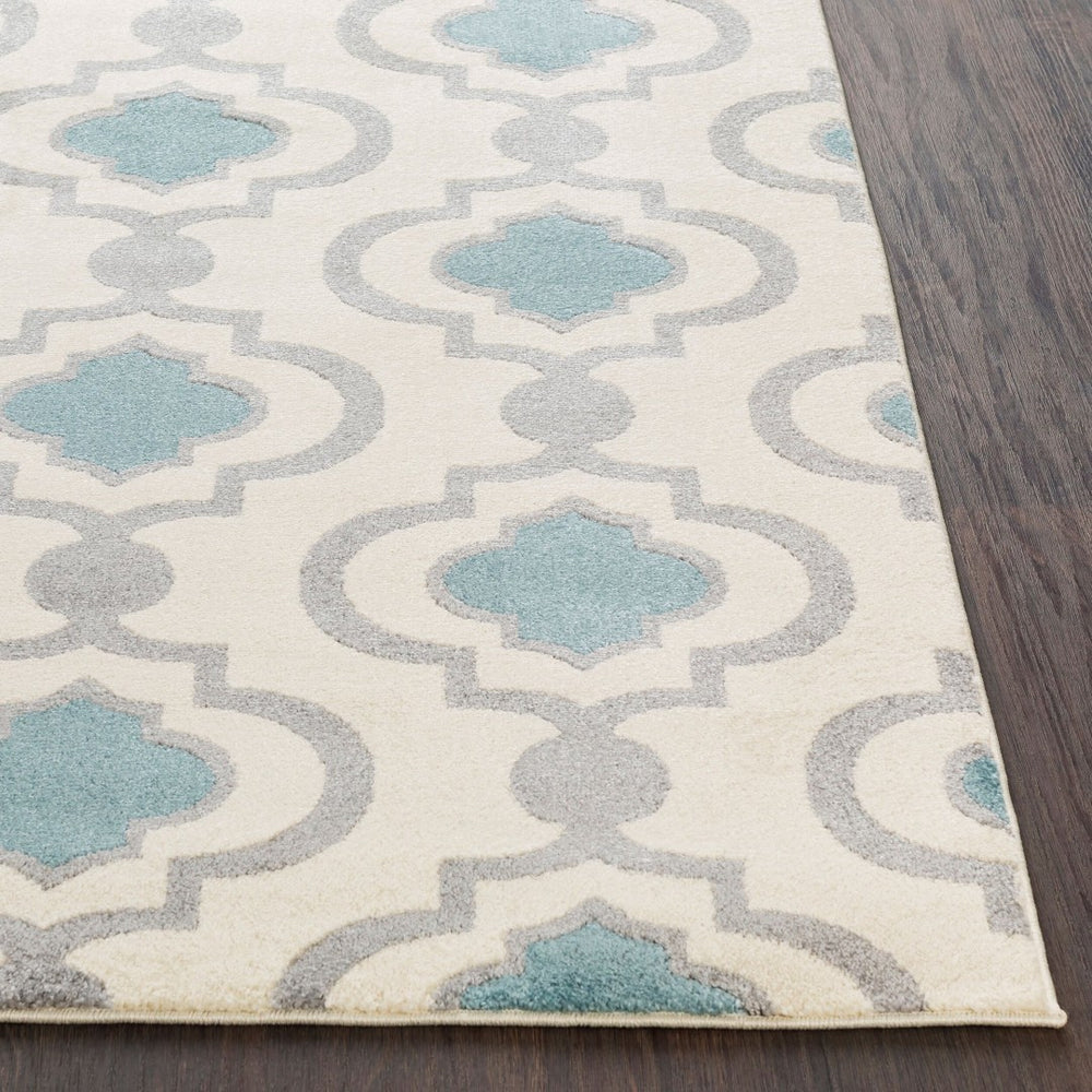 Livabliss Horizon Square Area Rug Machine Woven Polypropylene Medium Pile Living Room Accent HRZ1021-710RD