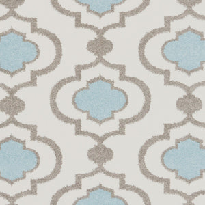 Livabliss Horizon Square Area Rug Machine Woven Polypropylene Medium Pile Living Room Accent HRZ1021-710RD