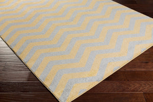 Livabliss Horizon Geometric Polypropylene Area Rug Turkish Woven for Living and Dining Rooms Mustard, Charco 9'2" x 12'6" HRZ1024-93126
