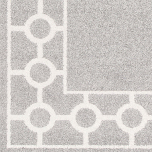 Livabliss Horizon Polypropylene Square Area Rug Machine Woven Farmhouse Style Living Room HRZ1062-710RD