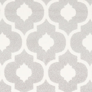 Livabliss Horizon Machine Woven Polypropylene Area Rug Rustic Geometric Design for Living Room Slate, Cream 8'10" x 12'6" HRZ1097-93126