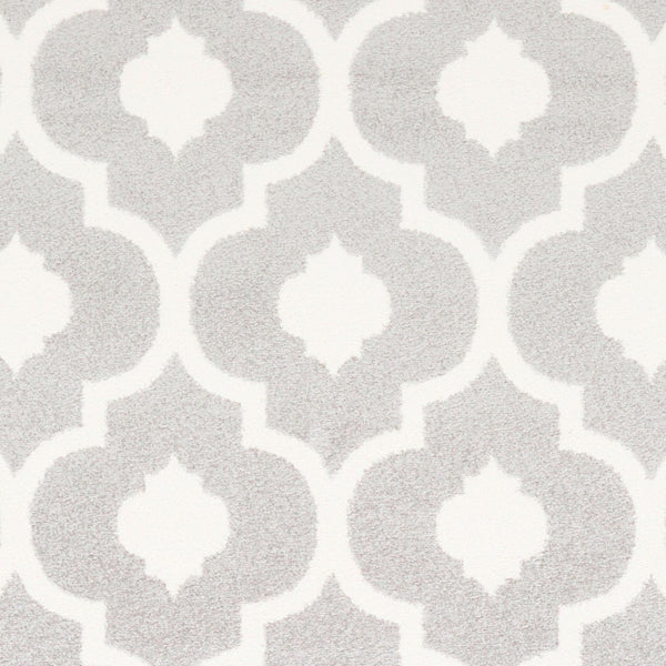 Livabliss Horizon Machine Woven Polypropylene Area Rug Rustic Geometric Design for Living Room Slate, Cream 8'10" x 12'6" HRZ1097-93126