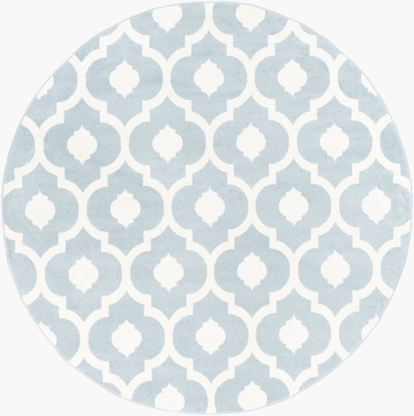 Livabliss Horizon Rustic Square Polypropylene Area Rug for Living Room Farmhouse Decor HRZ1098-710RD