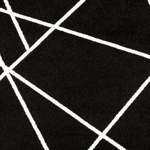 Livabliss Horizon Collection Geometric Polypropylene Woven Rug for Entryways and Hallways HRZ2300-23
