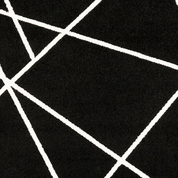 Livabliss Horizon Collection Geometric Polypropylene Woven Rug for Entryways and Hallways HRZ2300-23