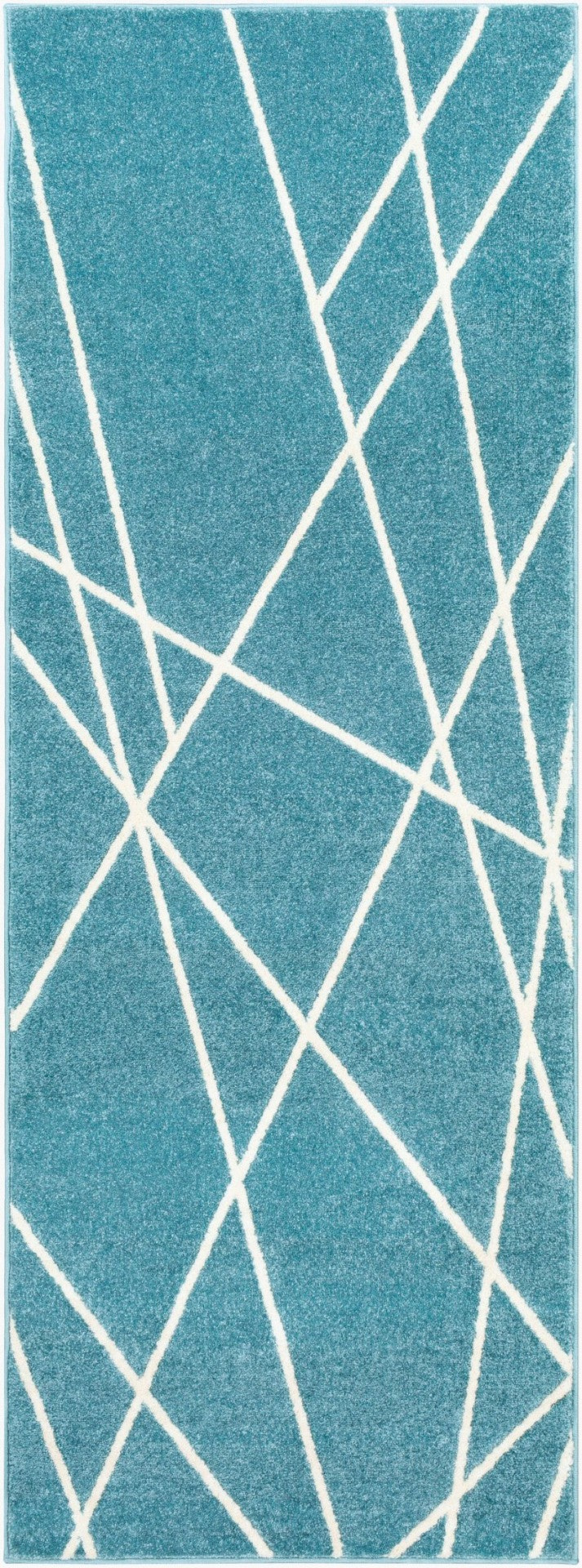 Livabliss Horizon Collection Geometric Runner Rug Polypropylene Woven Hallway Accent HRZ2303-2773