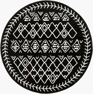 Livabliss Horizon Geometric Turkish Machine Woven Polypropylene Area Rug for Living or Dining Rooms HRZ2313-710RD