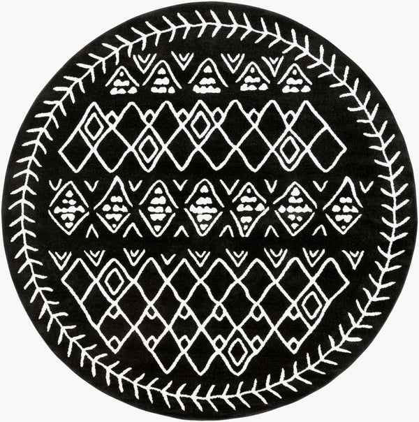 Livabliss Horizon Geometric Turkish Machine Woven Polypropylene Area Rug for Living or Dining Rooms HRZ2313-710RD
